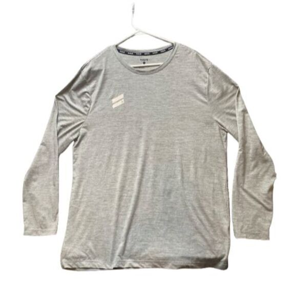 Hurley Shirt‎ Adult Extra Large Gray Performance Crew Neck Activewear Mens - Picture 1 of 9